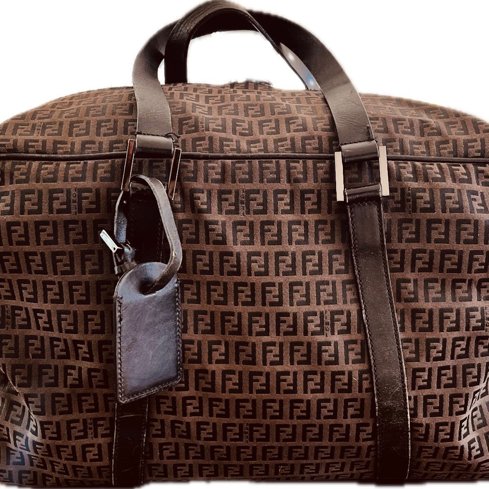 Fendi Vintage Shoulder Duffle Bag